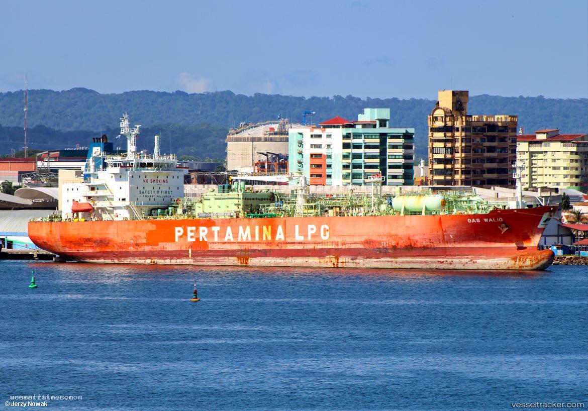 Gas-Walio - Lpg Tanker vessel registered in Indonesia