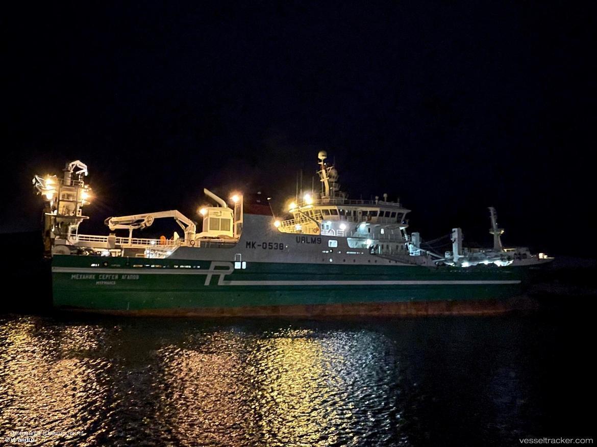 Mekhanik-S.-Agapov - Fish Factory Ship vessel registered in Russia