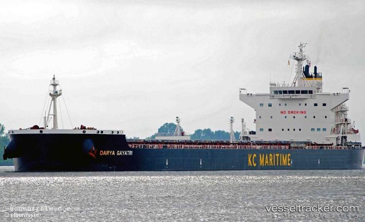 Darya-Gayatri - Bulk Carrier vessel registered in Hong Kong