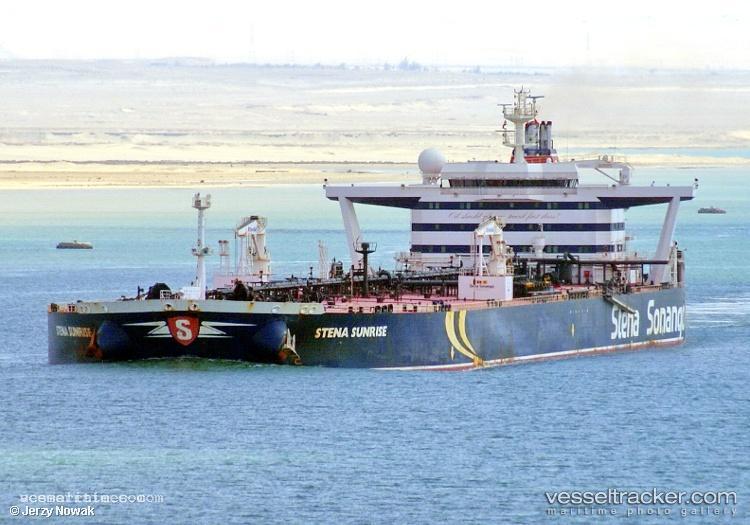 Stena-Sunrise - Crude Oil Tanker vessel registered in Cyprus
