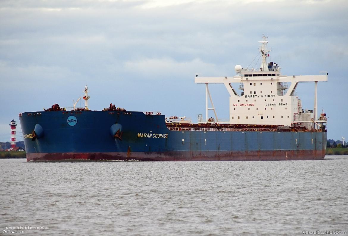Maran-Courage - Bulk Carrier vessel registered in Greece