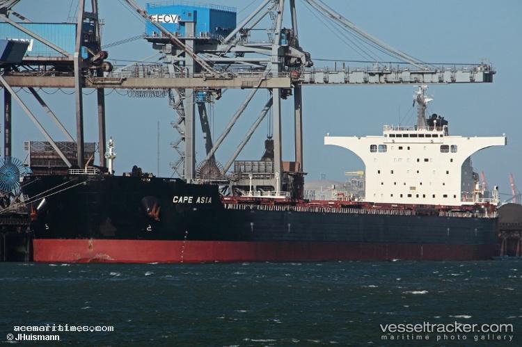 Cape-Asia - Bulk Carrier vessel registered in Hong Kong