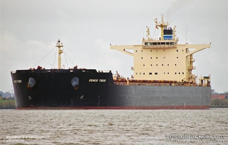 Genco-Tiger - Bulk Carrier vessel registered in Marshall Islands