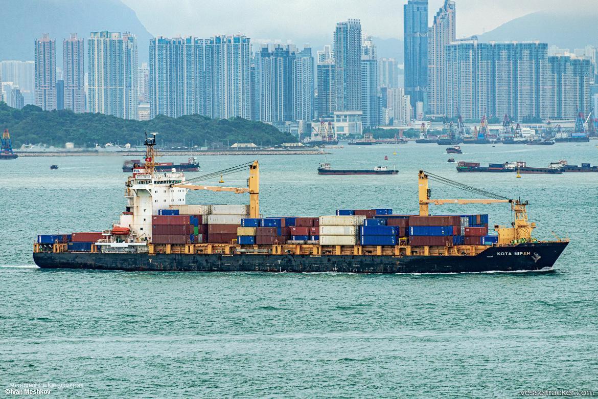 Kota-Nipah - Container Ship vessel registered in Singapore