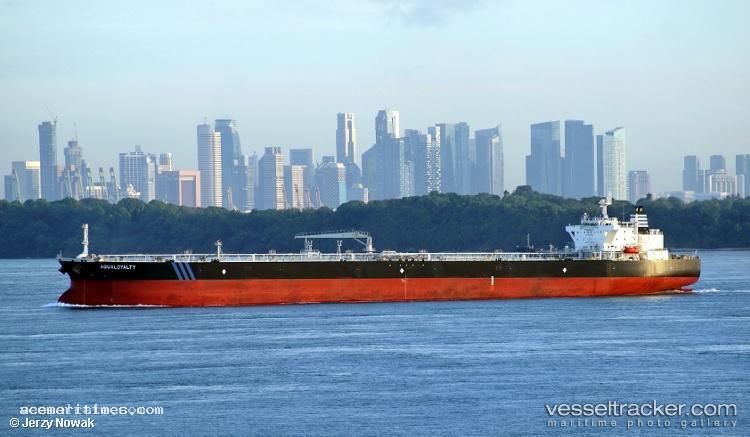 Aqualoyalty - Crude Oil Tanker vessel registered in Liberia
