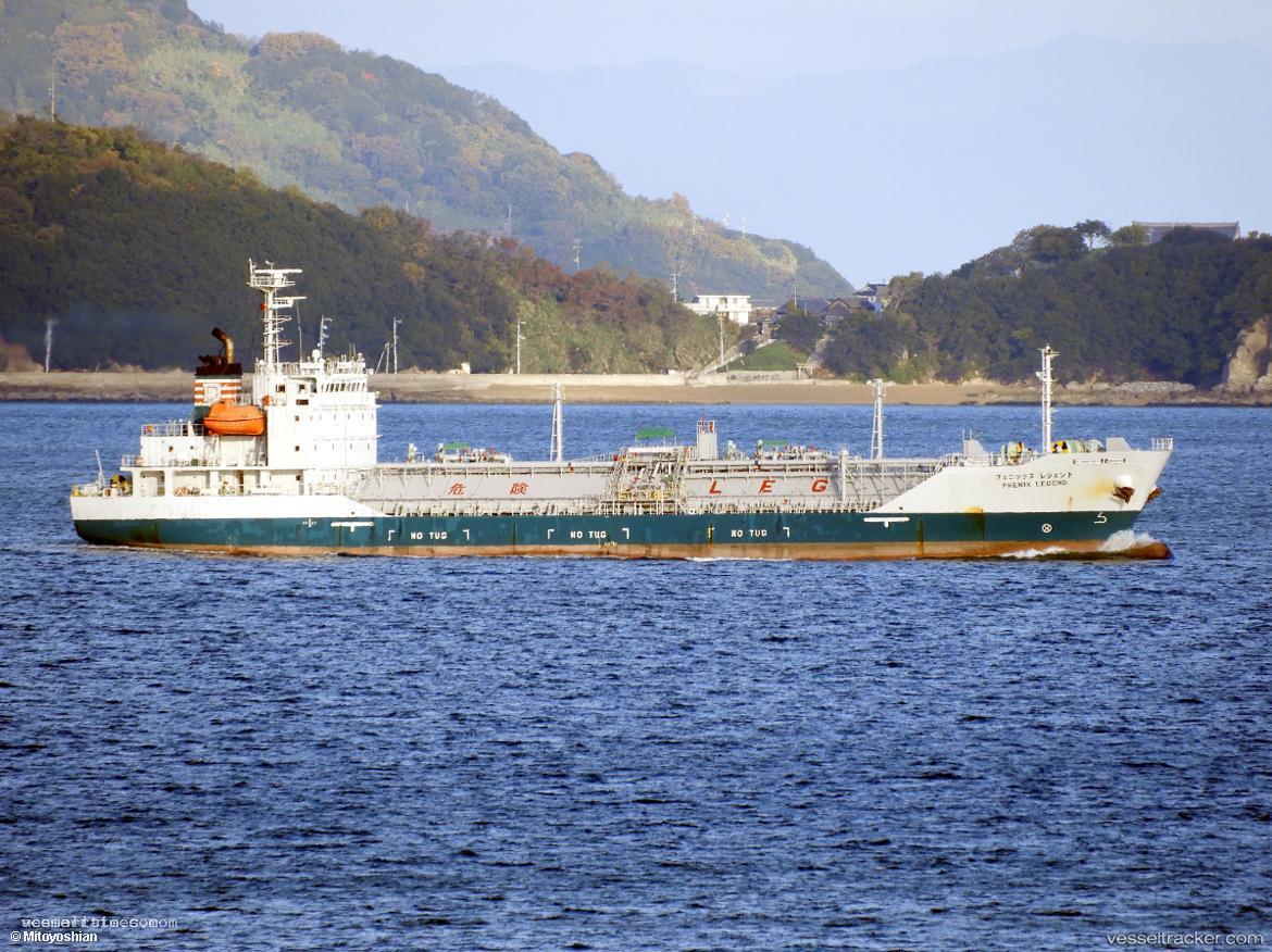 Phenix-Legend - Lpg Tanker vessel registered in Japan