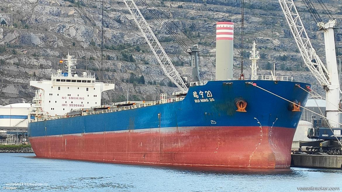 Rui-Ning-20 - Bulk Carrier vessel registered in China