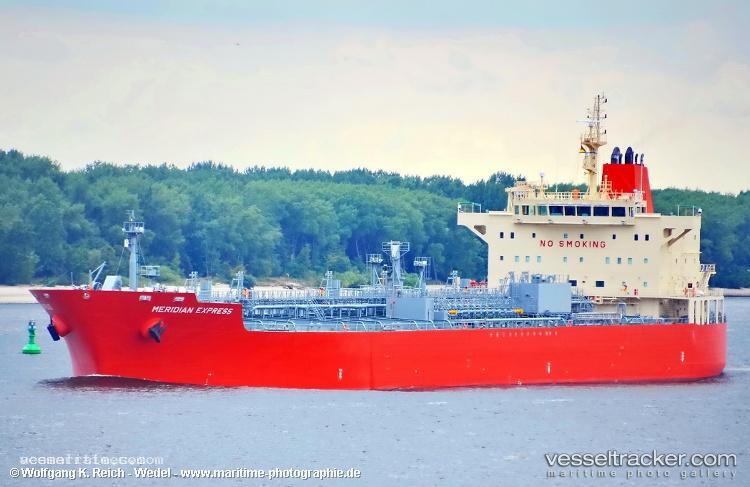 Meridian-Express - Chemical Oil Products Tanker vessel registered in Panama