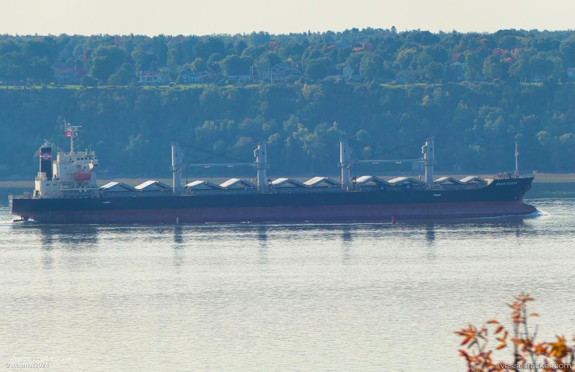 Asahi-Ocean - Bulk Carrier vessel registered in Panama