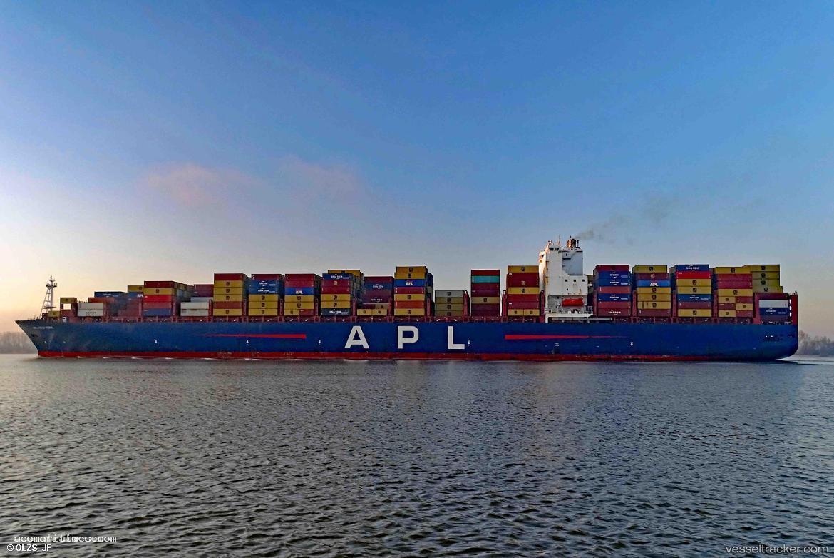 Apl-New-York - Container Ship vessel registered in Singapore