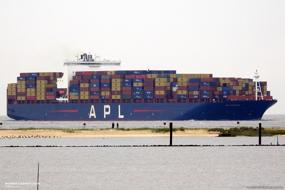 Apl-Boston - Container Ship vessel registered in Singapore