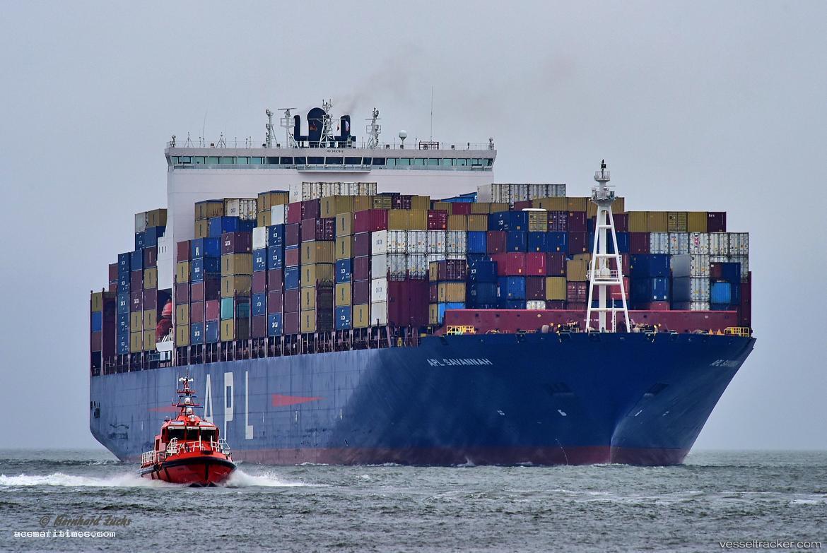 Apl-Savannah - Container Ship vessel registered in Singapore