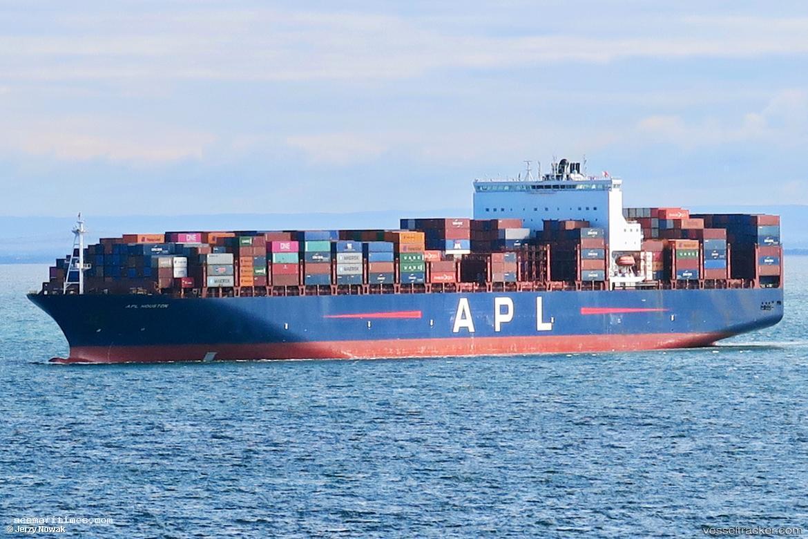Apl-Houston - Container Ship vessel registered in Singapore