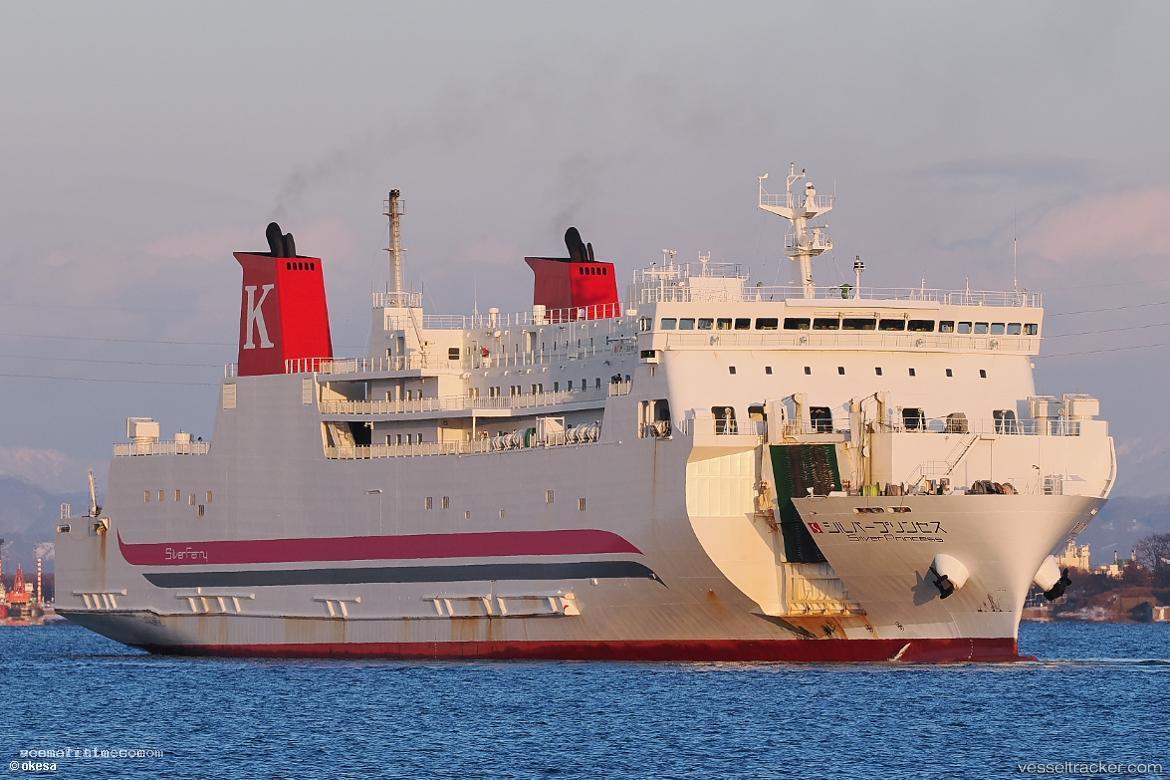 Silver-Princess - Passenger Ro Ro Cargo Ship vessel registered in Japan
