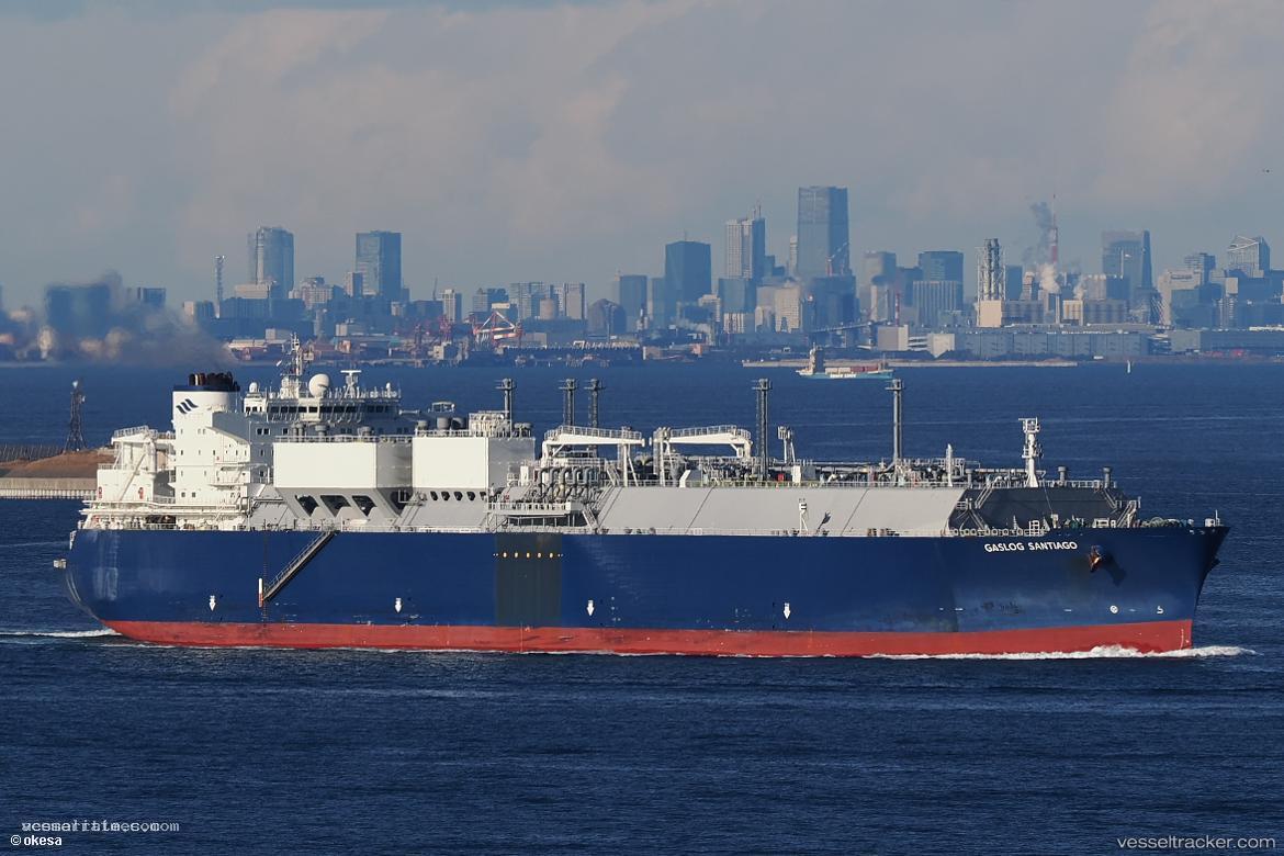 Gaslog-Santiago - Lng Tanker vessel registered in Bermuda