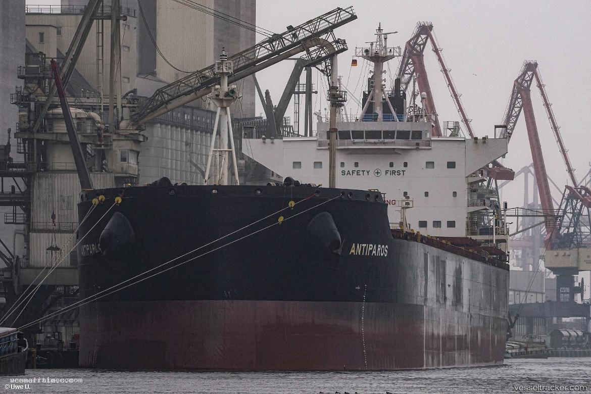 Mv-Antiparos - Bulk Carrier vessel registered in Liberia