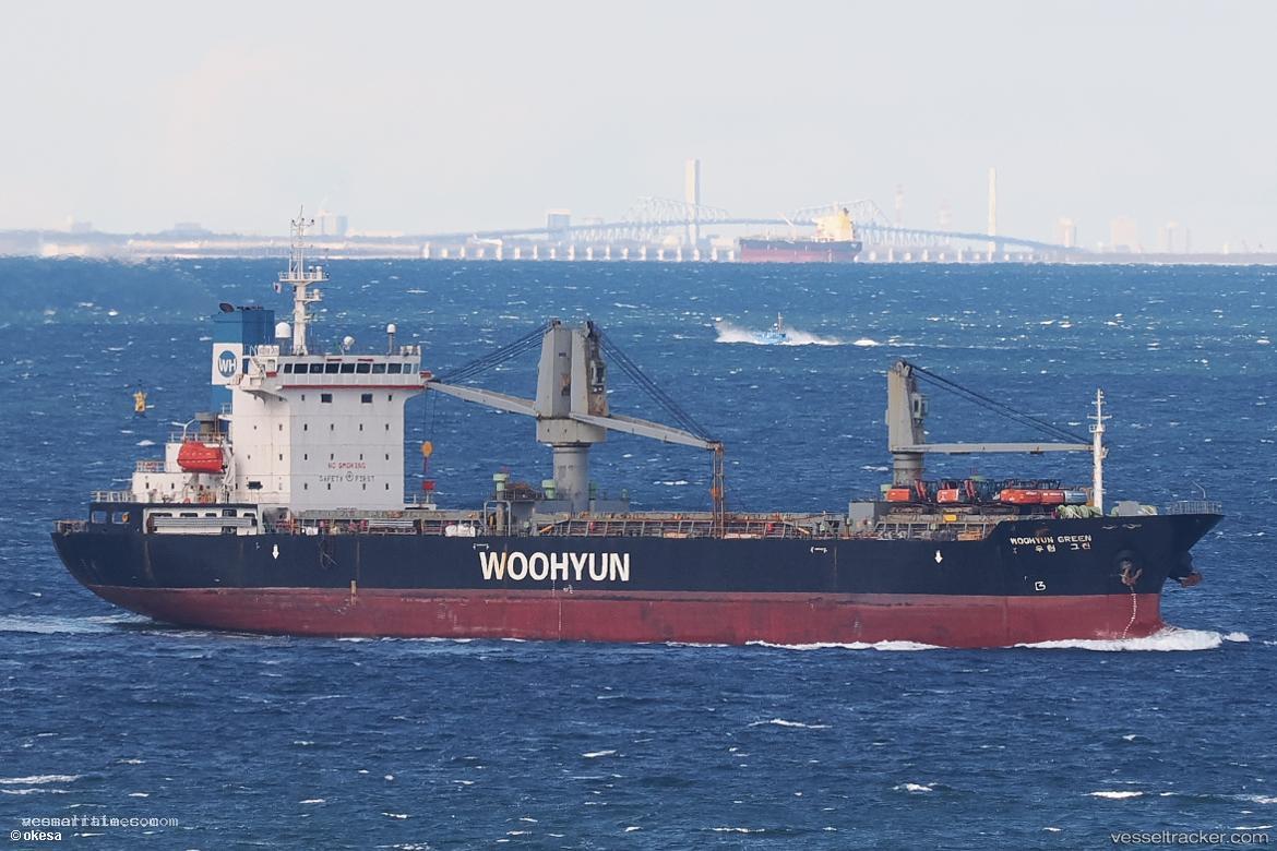 Woohyun-Green - General Cargo Ship vessel registered in South Korea