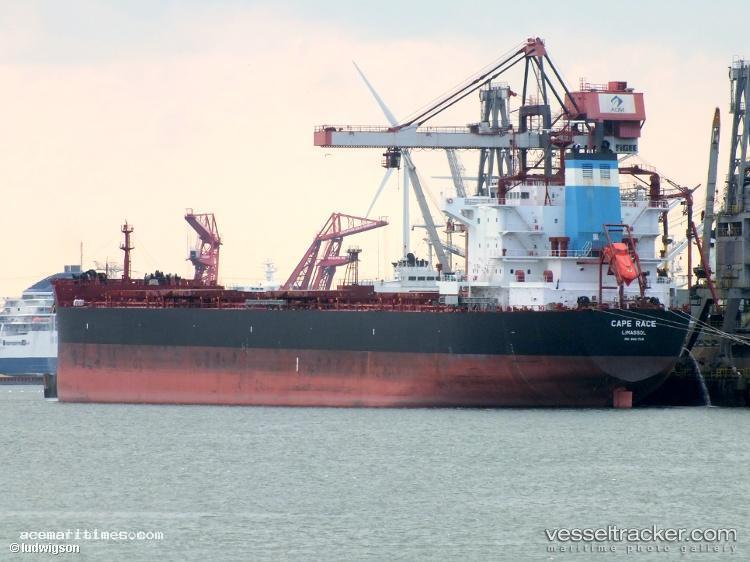 Cape-Race - Bulk Carrier vessel registered in Cyprus