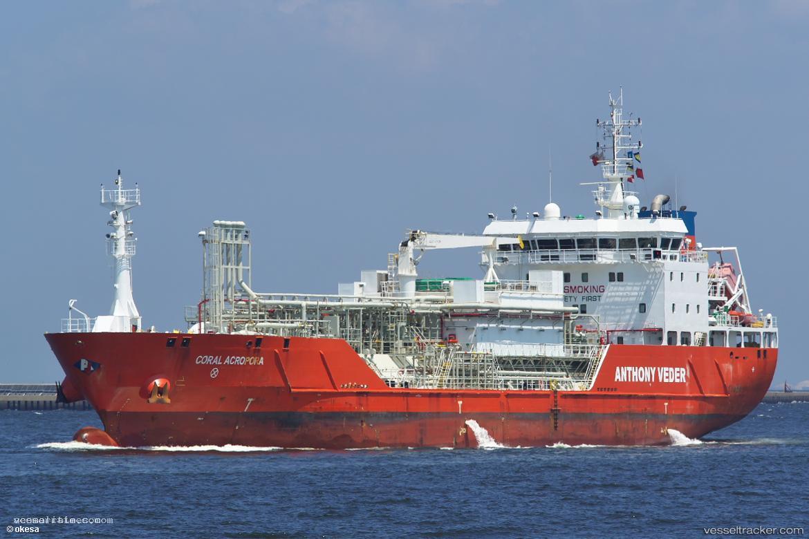 Coral-Acropora - Lpg Tanker vessel registered in Netherlands