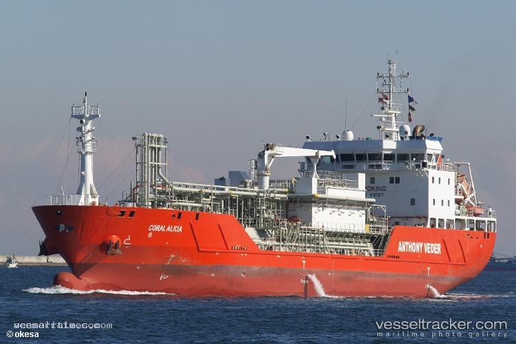 Coral-Alicia - Lpg Tanker vessel registered in Netherlands