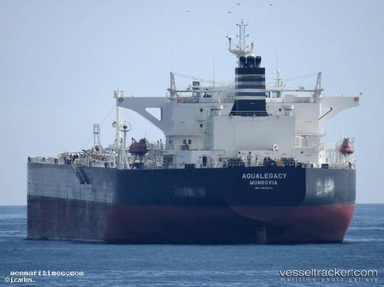 Aqualegacy - Crude Oil Tanker vessel registered in Liberia