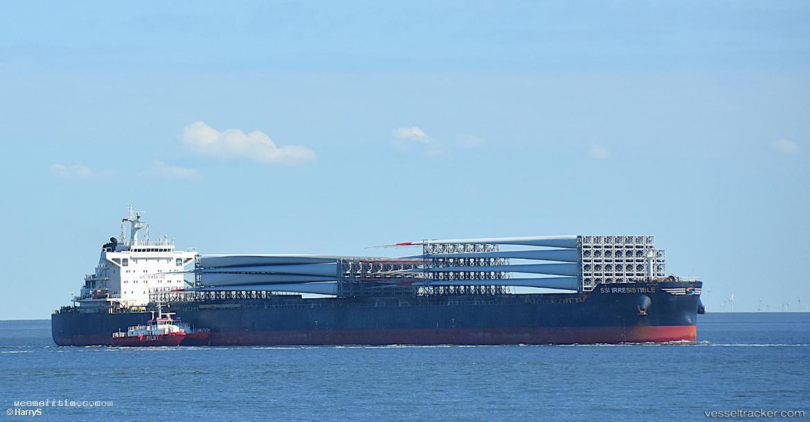 Ssi-Irresistible - Bulk Carrier vessel registered in Liberia