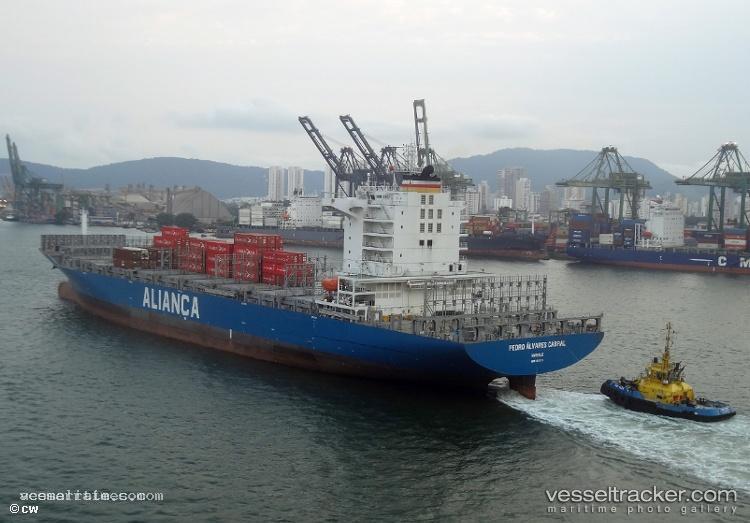 Pedro-Alvares-Cabral - Container Ship vessel registered in Brazil