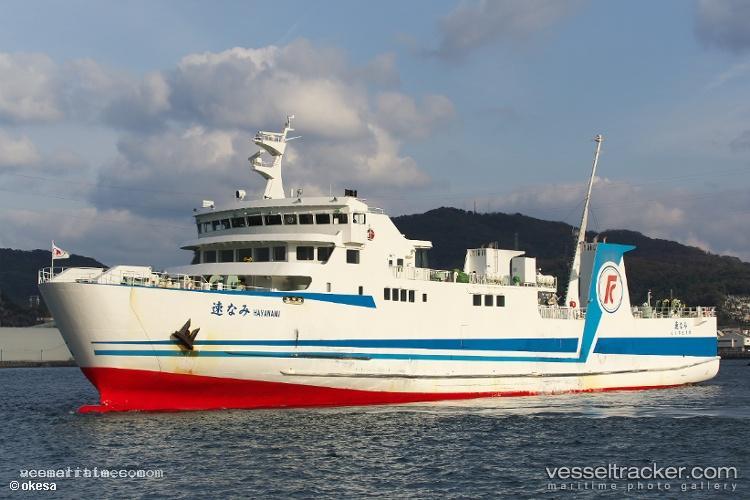 Hayanami - Passenger Ro Ro Cargo Ship vessel registered in Japan