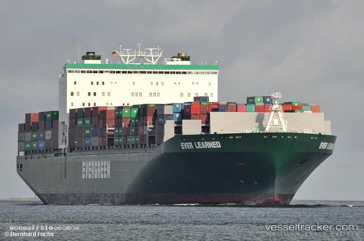 Ever-Learned - Container Ship vessel registered in United Kingdom
