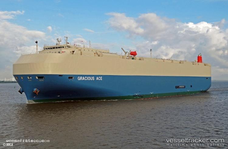 Gracious-Ace - Vehicles Carrier vessel registered in Liberia