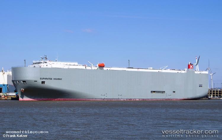 Euphrates-Highway - Vehicles Carrier vessel registered in Panama