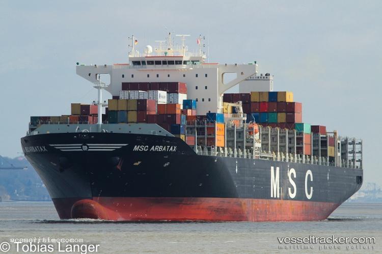 Msc-Dakar-X - Container Ship vessel registered in Portugal