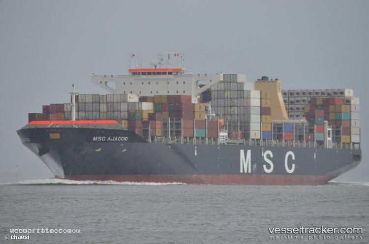 Msc-Ajaccio - Container Ship vessel registered in Malta