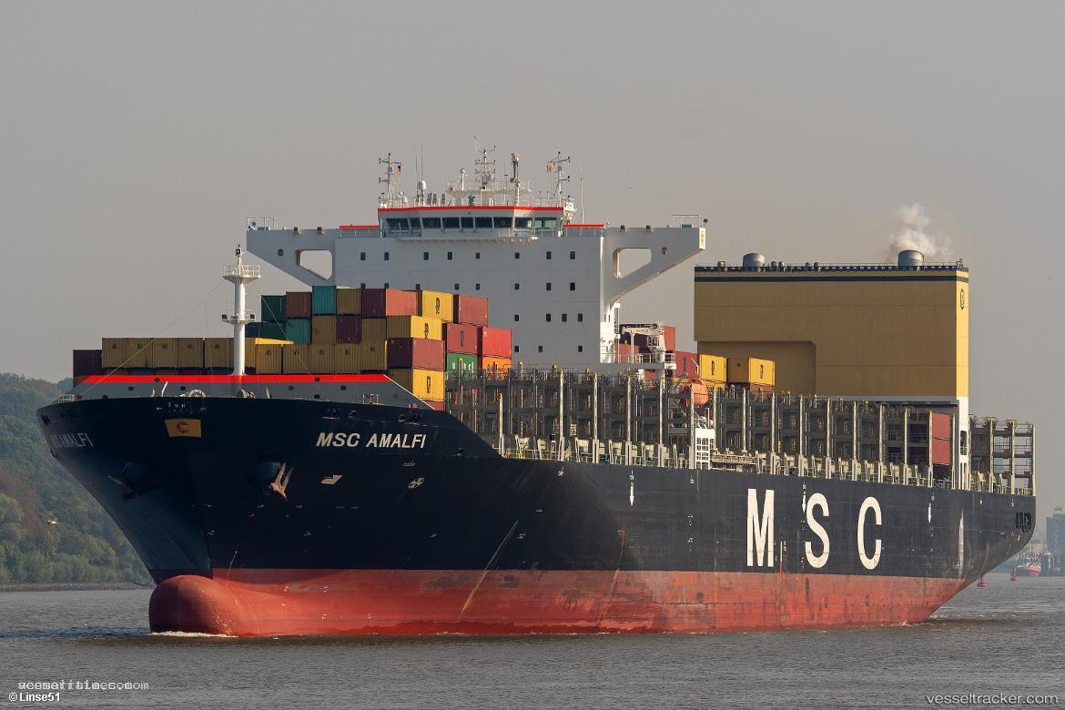 Msc-Amalfi - Container Ship vessel registered in Malta