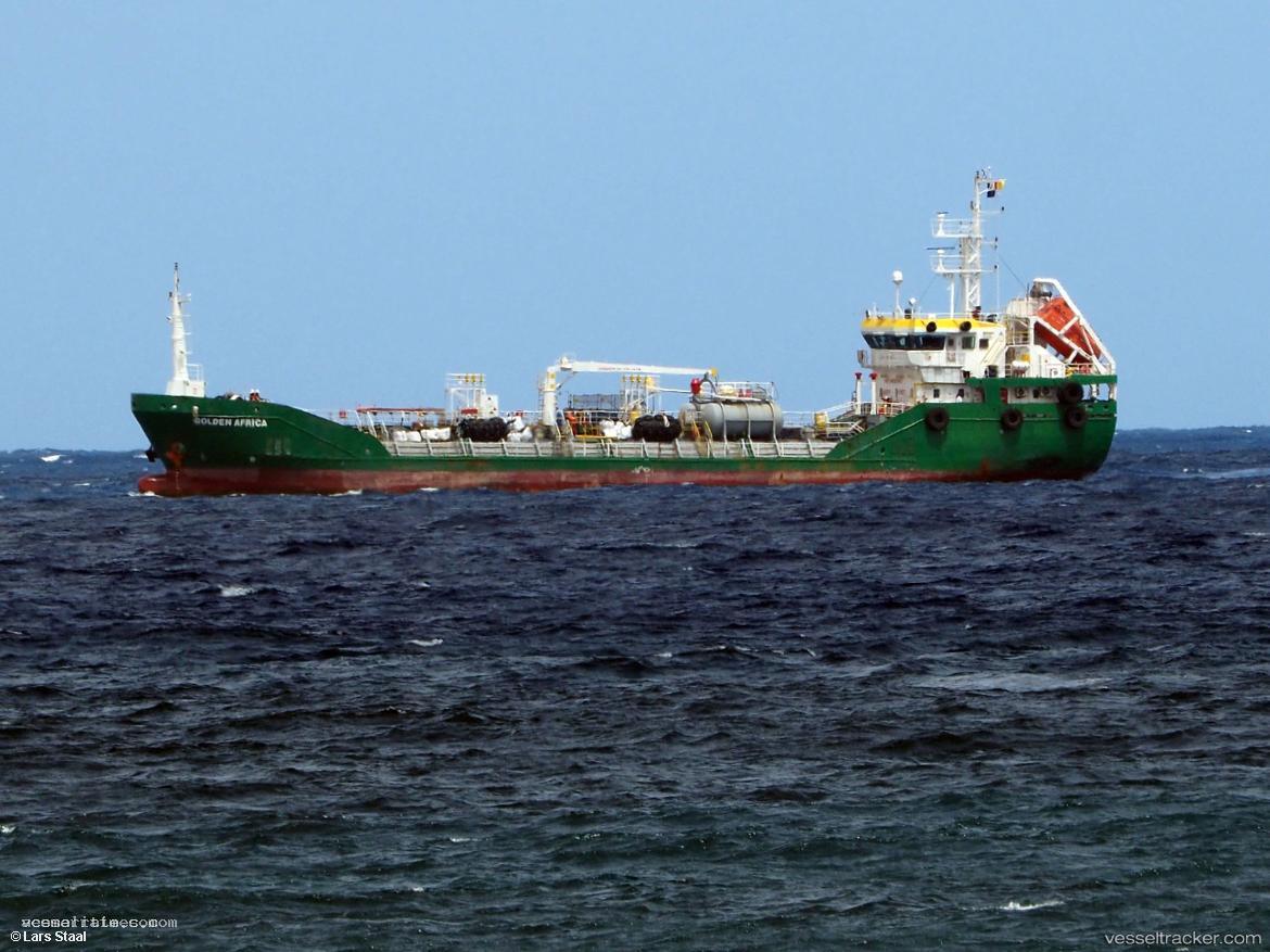 Golden-Africa - Chemical Oil Products Tanker vessel registered in Liberia