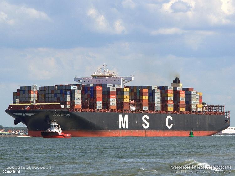 Msc-New-York - Container Ship vessel registered in Panama