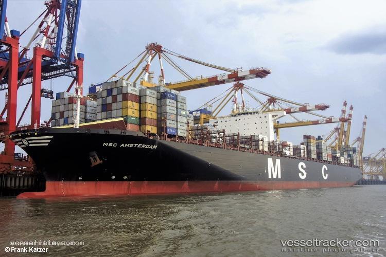 Msc-Amsterdam - Container Ship vessel registered in Panama