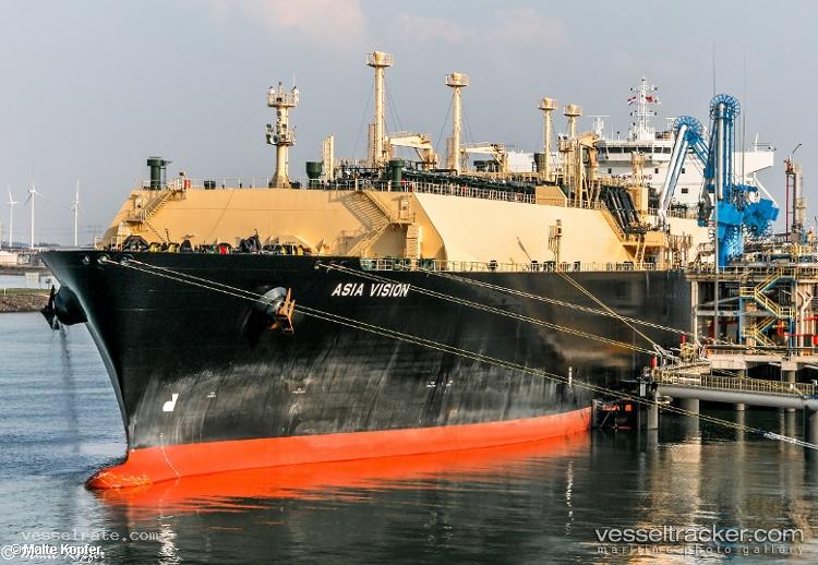 Asia-Vision - Lng Tanker vessel registered in Bahamas