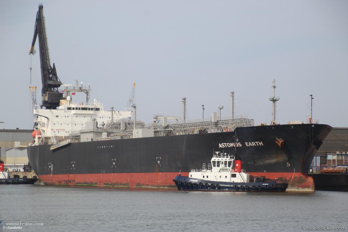 Astomos-Earth - Lpg Tanker vessel registered in Panama