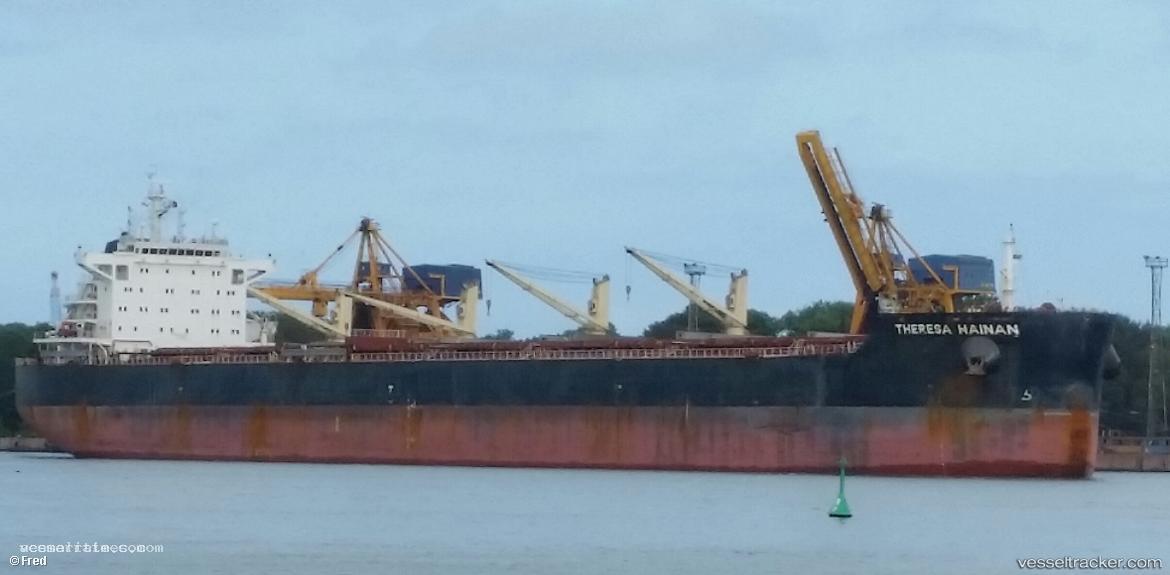 Theresa-Hainan - Bulk Carrier vessel registered in Hong Kong