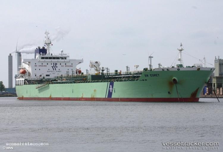 Hafnia-Egret - Chemical Oil Products Tanker vessel registered in Singapore