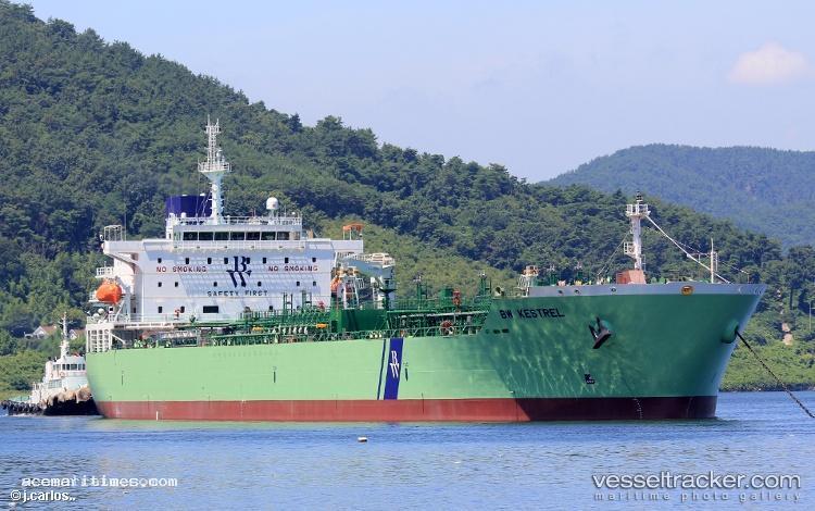 Bw-Kestrel - Chemical Oil Products Tanker vessel registered in Singapore
