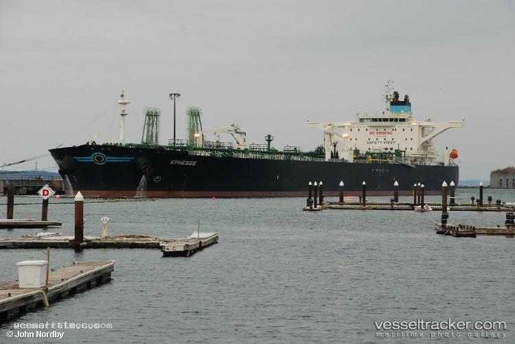 Ephesos - Crude Oil Tanker vessel registered in Greece