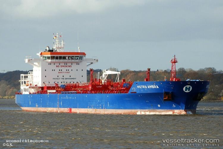 Histria-Ambra - Chemical Oil Products Tanker vessel registered in Liberia
