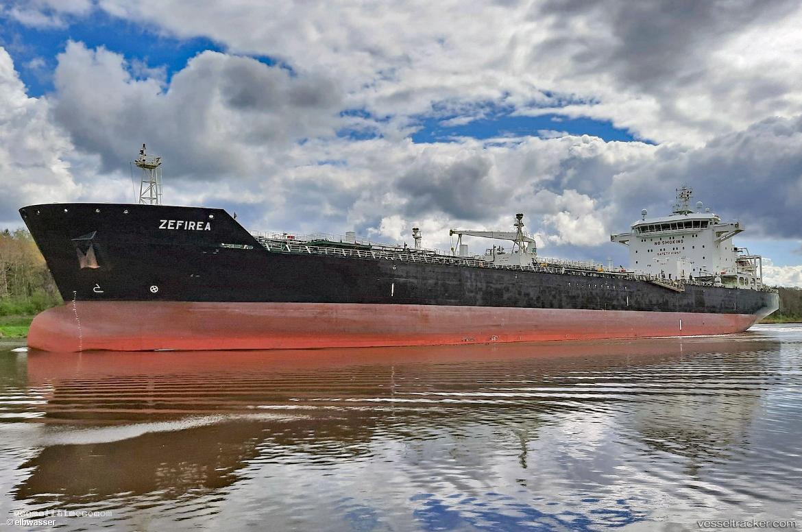 Zefirea - Chemical Oil Products Tanker vessel registered in Italy