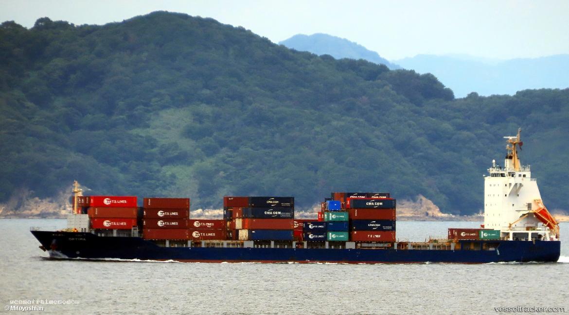 Optima - Container Ship vessel registered in Bahamas
