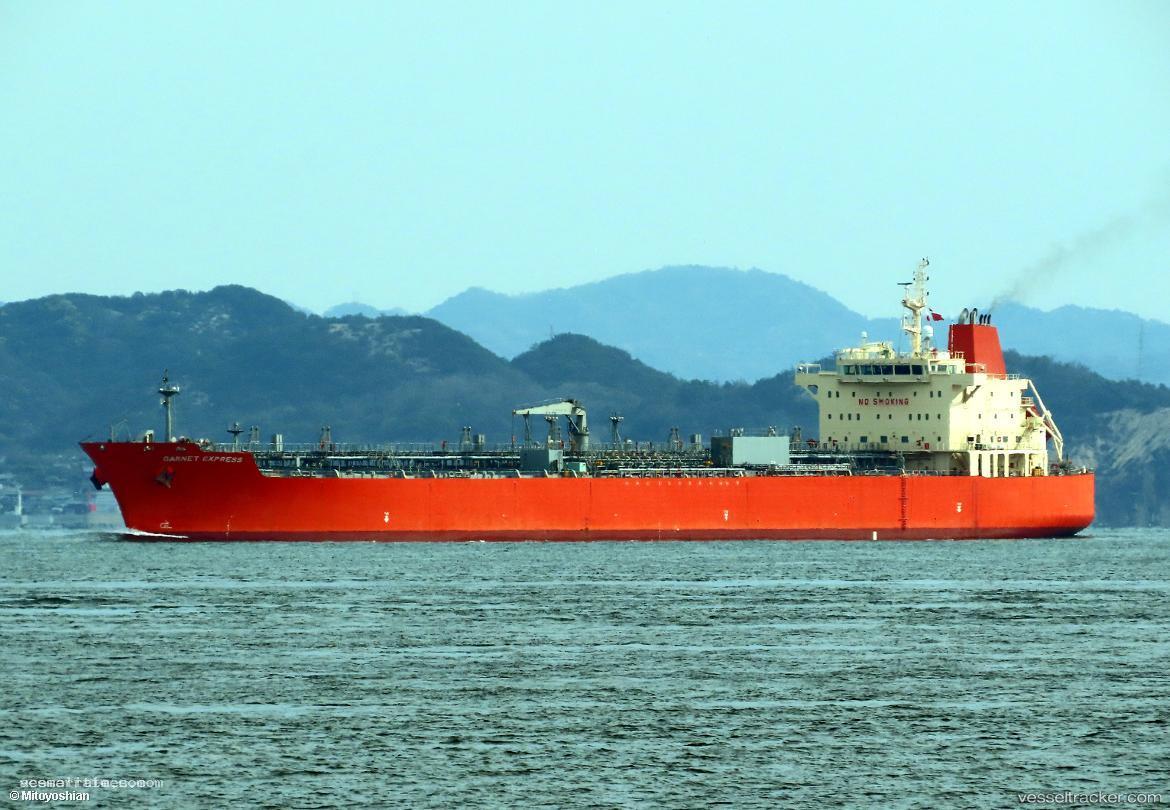 Garnet-Express - Chemical Oil Products Tanker vessel registered in Marshall Islands