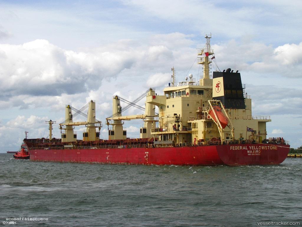 Federal-Yellowstone - Bulk Carrier vessel registered in Marshall Islands