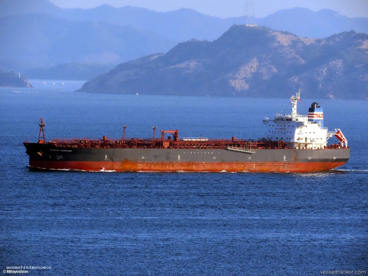 Unique-Harmony - Chemical Oil Products Tanker vessel registered in Hong Kong