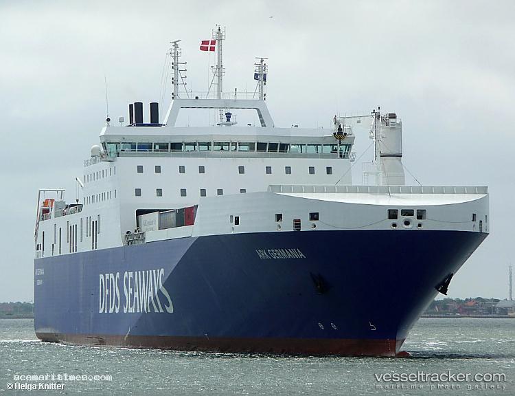 Ark-Germania - Passenger Ro Ro Cargo Ship vessel registered in Denmark